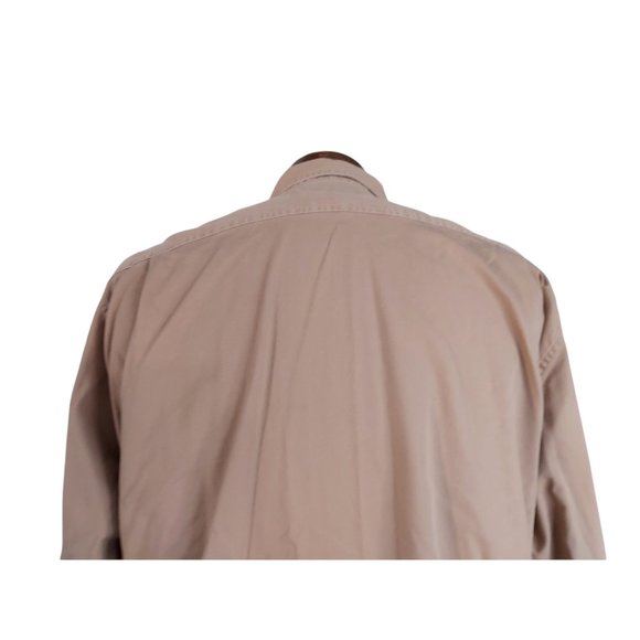 VTG ABERCROMBIE & FITCH Men's Tan Fine Wale Corduroy Safari Shirt Size Medium - Picture 4 of 11